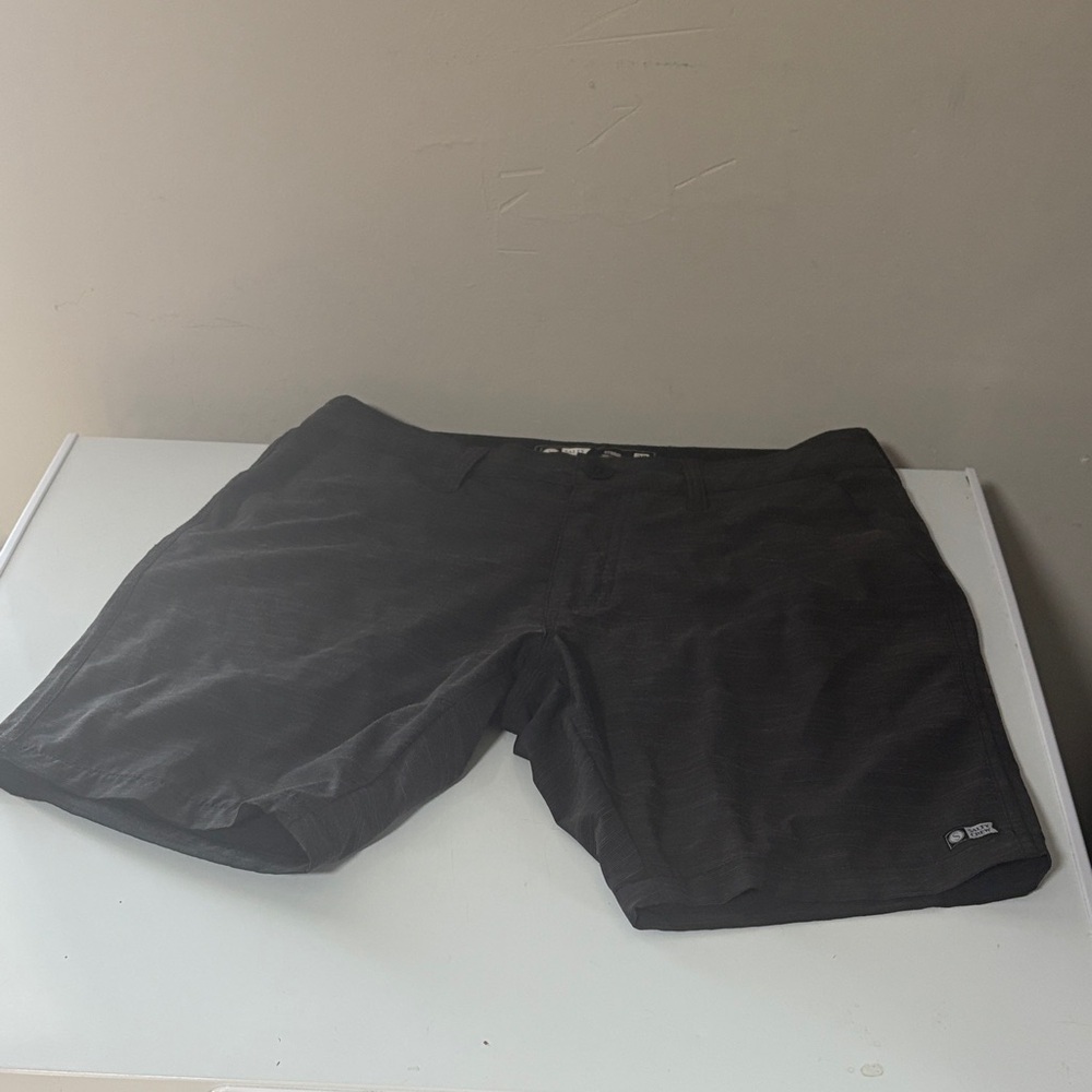 Salty Crew Charcoal Striped Shorts